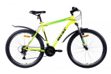 Велосипед горный Aist Quest 26/16" желто-зеленый